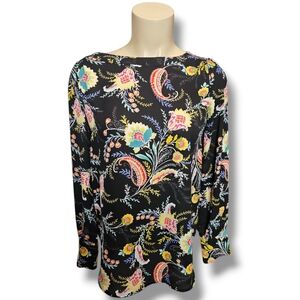 LOFT colorful paisley blouse. XXSP